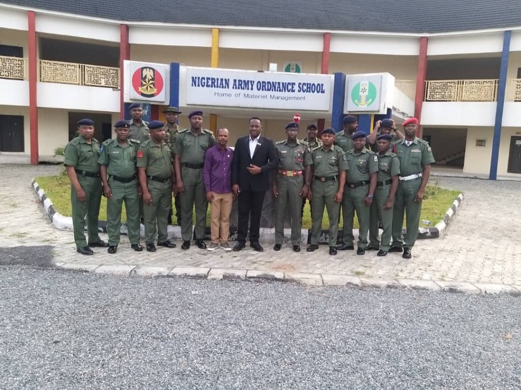 Facilitation of the Project Practitioner Master Course by Dr. Ayodele Edwards at the Nigerian Army School of Ordnance, Epe, Lagos